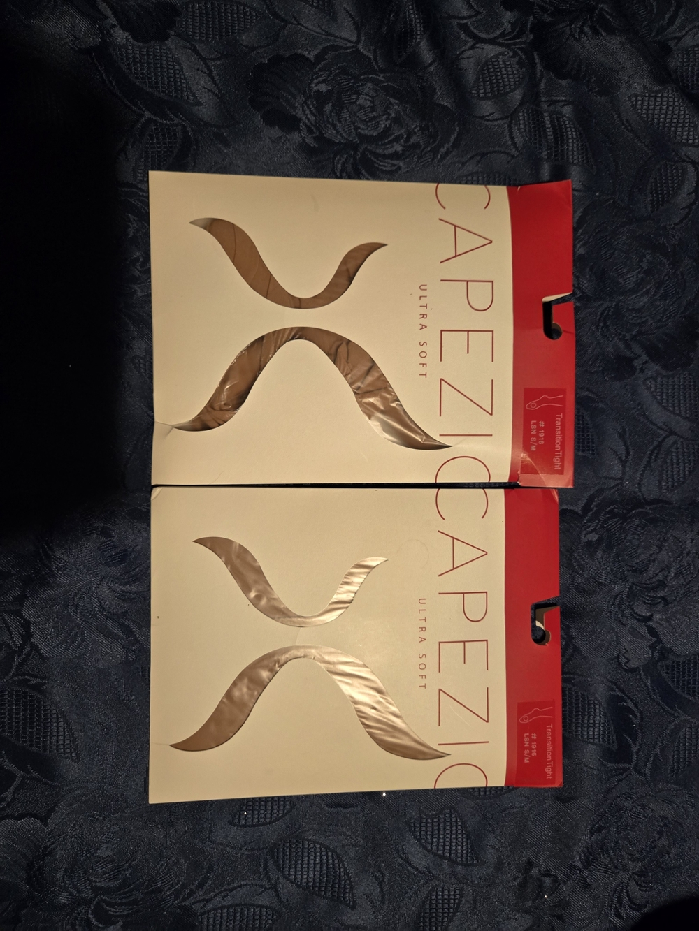 2 Pair Capezio Transition Tights Light Suntan
